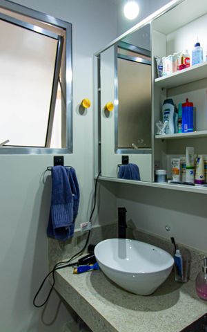 Apartamento à venda com 67m², 2 quartos e sem vaga Apartamento à venda com 67m², 2 quartos e sem vagaBanheiro da Suíte