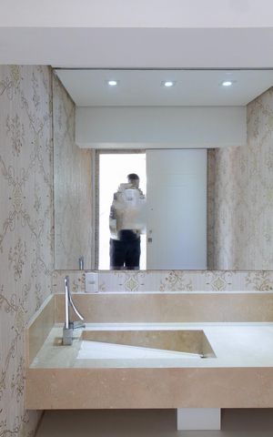 Apartamento para alugar com 256m², 4 quartos e 4 vagas Apartamento para alugar com 256m², 4 quartos e 4 vagasLavabo da Cobertura