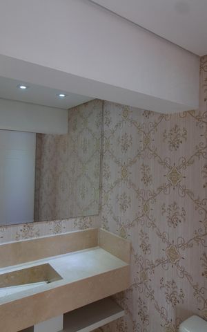 Apartamento para alugar com 256m², 4 quartos e 4 vagas Apartamento para alugar com 256m², 4 quartos e 4 vagasLavabo da Cobertura