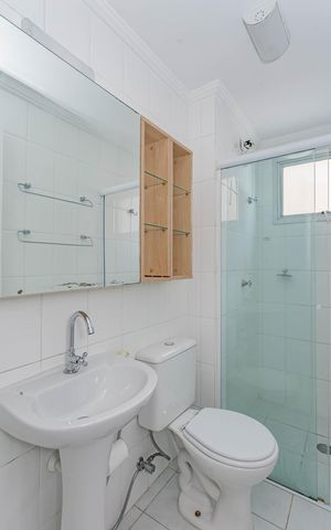 Apartamento para alugar com 69m², 2 quartos e 1 vagaBanheiro