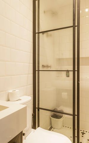 Casa de condomínio à venda com 95m², 2 quartos e 2 vagas Casa de condomínio à venda com 95m², 2 quartos e 2 vagasBanheiro da Suíte 2
