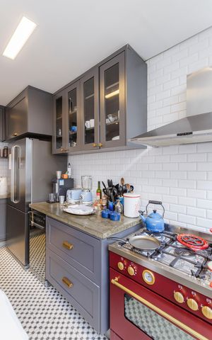 Casa de condomínio à venda com 95m², 2 quartos e 2 vagas Casa de condomínio à venda com 95m², 2 quartos e 2 vagasCozinha