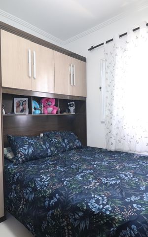Apartamento à venda com 64m², 2 quartos e 1 vagaQuarto 1