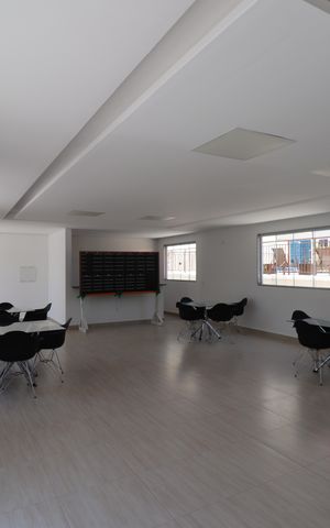 Apartamento para alugar com 40m², 2 quartos e 1 vagaÁrea comum - Salão de festas