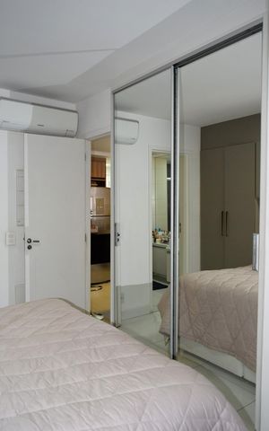 Apartamento para alugar com 75m², 1 quarto e 2 vagasSuíte