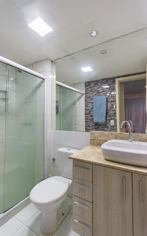Apartamento à venda com 62m², 2 quartos e 1 vagaBanheiro da Suíte