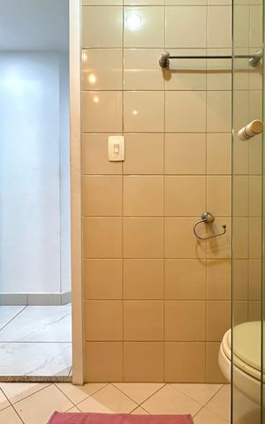 Apartamento para alugar com 79m², 2 quartos e 1 vagaBanheiro Social