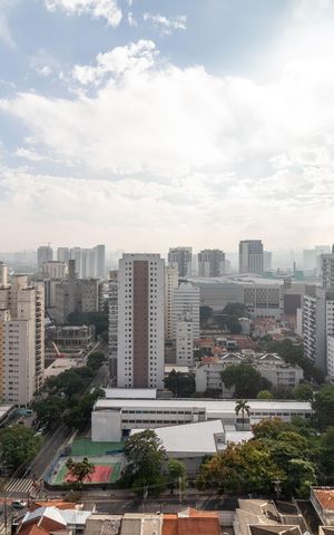 Studio à venda com 28m², 1 quarto e sem vaga Studio à venda com 28m², 1 quarto e sem vagaVista da Varanda do Studio