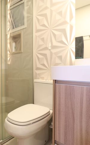 Apartamento para alugar com 69m², 2 quartos e 2 vagasBanheiro Social