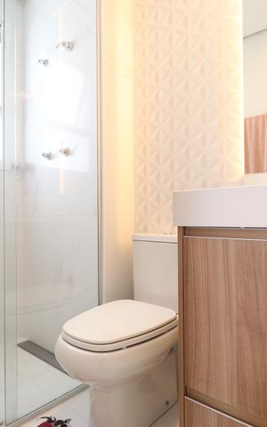 Apartamento para alugar com 69m², 2 quartos e 2 vagasBanheiro da Suíte