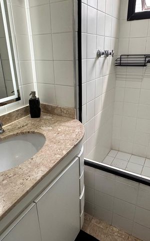 Apartamento à venda com 45m², 1 quarto e 1 vagaBanheiro Suíte