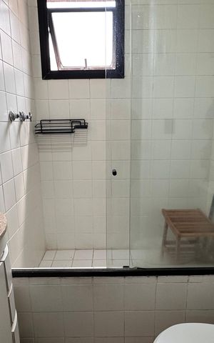 Apartamento à venda com 45m², 1 quarto e 1 vagaBanheiro Suíte