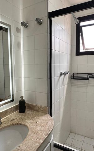 Apartamento à venda com 45m², 1 quarto e 1 vagaBanheiro Suíte