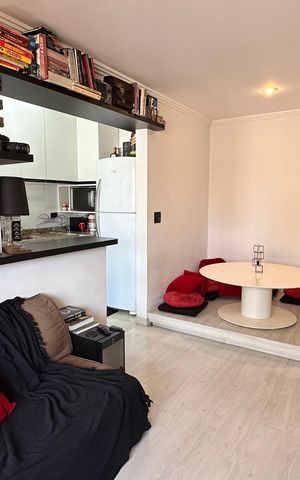 Apartamento à venda com 45m², 1 quarto e 1 vagaSala
