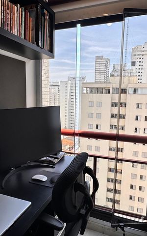 Apartamento à venda com 45m², 1 quarto e 1 vagaSuíte