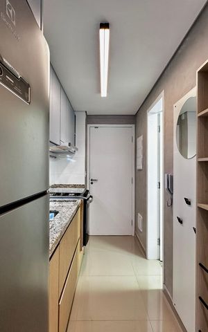 Studio à venda com 29m², 0 quarto e sem vaga Studio à venda com 29m², 0 quarto e sem vagaCozinha