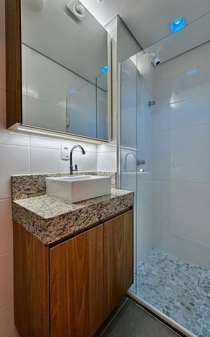 Studio à venda com 29m², 0 quarto e sem vaga Studio à venda com 29m², 0 quarto e sem vagaBanheiro