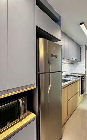 Studio à venda com 29m², 0 quarto e sem vaga Studio à venda com 29m², 0 quarto e sem vagaCozinha