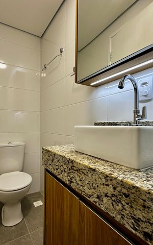 Studio à venda com 29m², 0 quarto e sem vaga Studio à venda com 29m², 0 quarto e sem vagaBanheiro