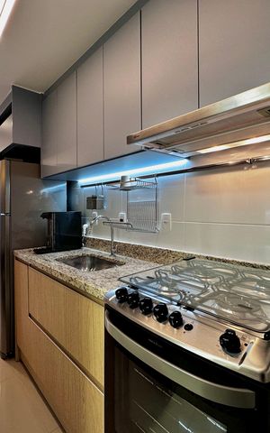 Studio à venda com 29m², 0 quarto e sem vaga Studio à venda com 29m², 0 quarto e sem vagaCozinha