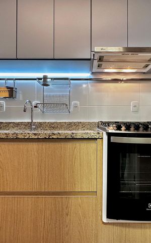 Studio à venda com 29m², 0 quarto e sem vaga Studio à venda com 29m², 0 quarto e sem vagaCozinha