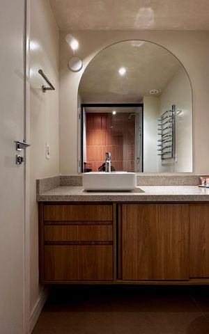Studio à venda com 26m², 1 quarto e sem vaga Studio à venda com 26m², 1 quarto e sem vagaBanheiro