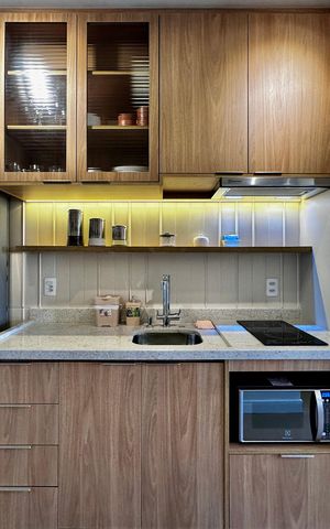 Studio à venda com 26m², 1 quarto e sem vaga Studio à venda com 26m², 1 quarto e sem vagaCozinha