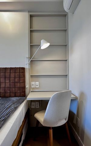 Studio à venda com 26m², 1 quarto e sem vaga Studio à venda com 26m², 1 quarto e sem vagaQuarto