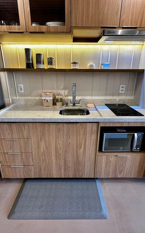 Studio à venda com 26m², 1 quarto e sem vaga Studio à venda com 26m², 1 quarto e sem vagaCozinha