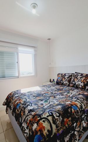 Apartamento à venda com 96m², 3 quartos e 2 vagas Apartamento à venda com 96m², 3 quartos e 2 vagasQuarto 2