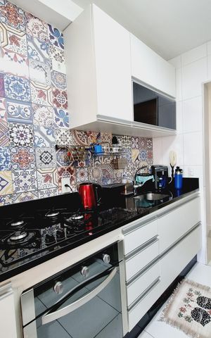 Apartamento à venda com 96m², 3 quartos e 2 vagas Apartamento à venda com 96m², 3 quartos e 2 vagasCozinha