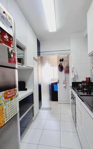 Apartamento à venda com 96m², 3 quartos e 2 vagas Apartamento à venda com 96m², 3 quartos e 2 vagasCozinha