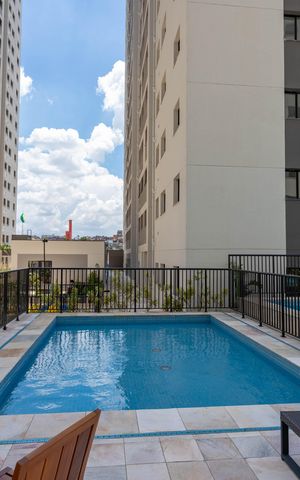 Apartamento para alugar com 42m², 2 quartos e 1 vagaÁrea comum - Piscina