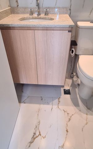 Studio à venda com 29m², 1 quarto e sem vaga Studio à venda com 29m², 1 quarto e sem vagaBanheiro