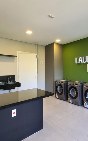 Studio à venda com 29m², 1 quarto e sem vaga Studio à venda com 29m², 1 quarto e sem vagaÁrea comum - Lavanderia