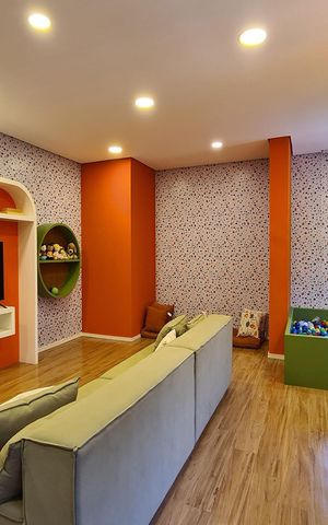Studio à venda com 29m², 1 quarto e sem vaga Studio à venda com 29m², 1 quarto e sem vagaÁrea comum - Brinquedoteca