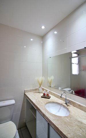 Apartamento à venda com 87m², 2 quartos e 1 vagaBanheiro Social