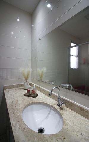 Apartamento à venda com 87m², 2 quartos e 1 vagaBanheiro Social