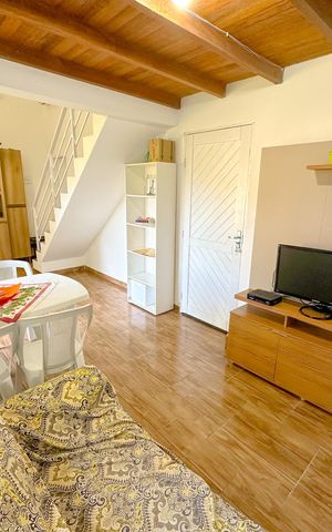 Casa para alugar com 50m², 1 quarto e 2 vagasSala de TV