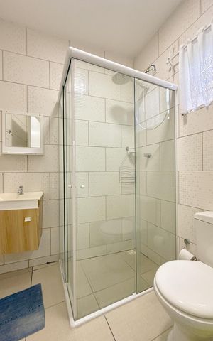Casa para alugar com 50m², 1 quarto e 2 vagasBanheiro