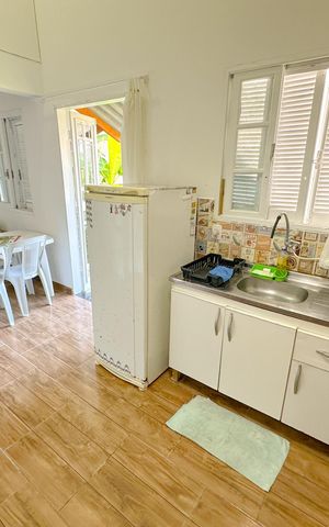 Casa para alugar com 50m², 1 quarto e 2 vagasCozinha