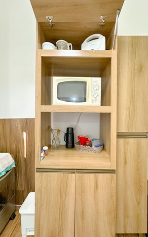 Casa para alugar com 50m², 1 quarto e 2 vagasCozinha