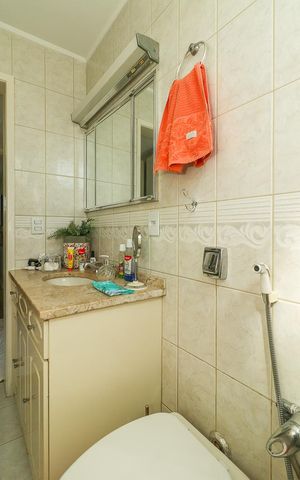 Apartamento à venda com 128m², 3 quartos e 1 vagaBanheiro da Suíte
