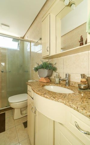 Apartamento à venda com 128m², 3 quartos e 1 vagaBanheiro Social