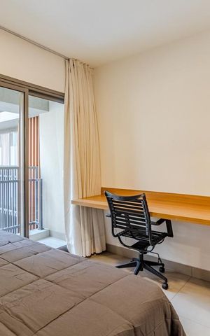 Studio à venda com 26m², 1 quarto e sem vagaStudio