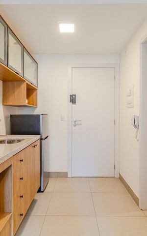 Studio à venda com 26m², 1 quarto e sem vagaStudio