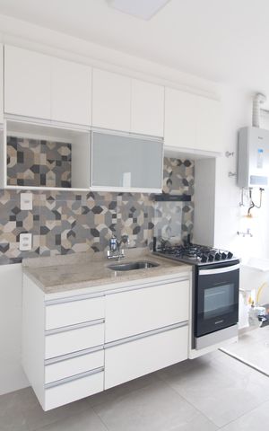 Apartamento à venda com 35m², 1 quarto e sem vagaCozinha