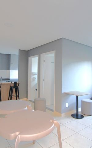 Apartamento à venda com 35m², 1 quarto e sem vagaSalão para festas