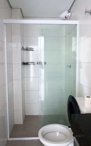 Apartamento para alugar com 46m², 2 quartos e sem vagaBanheiro social