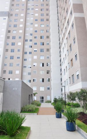 Apartamento à venda com 38m², 2 quartos e 2 vagasFachada do bloco